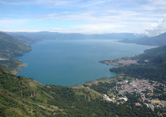 Paragliding of Lake Atitlan